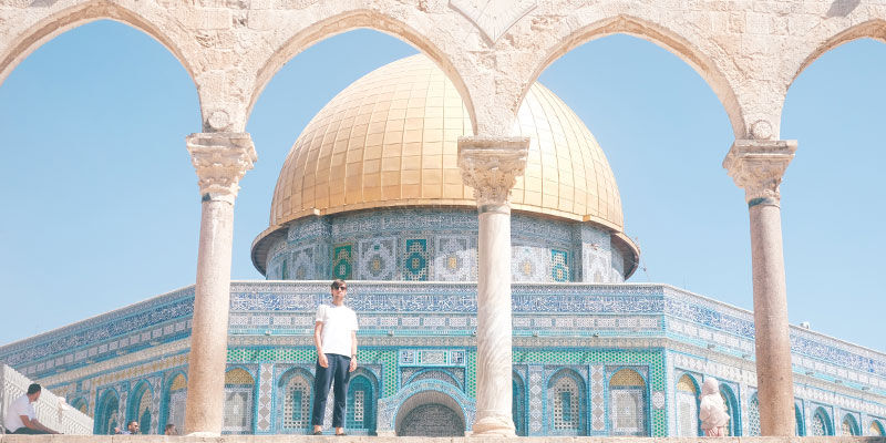 Israël vakantie met dreumes