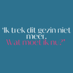 ‘Help, ik trek dit gezin niet meer’ – relatietherapeut geeft tips voor meer ademruimte