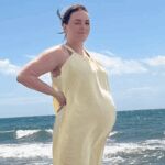 Mascha Feoktistova bevallen van tweede kindje: ‘Mijn baarmoeder werd volledig uit mijn lichaam gehaald’