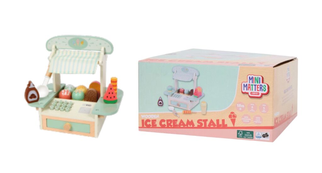 houten ijskraam action