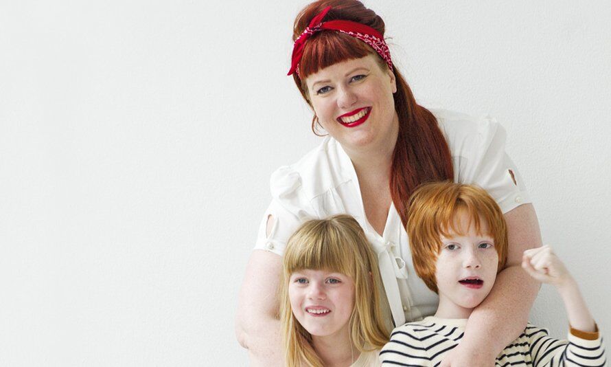 Illustratie bij: Column Anke: ‘We waren al uit elkaar, maar gingen toch nog kamperen met de kinderen’