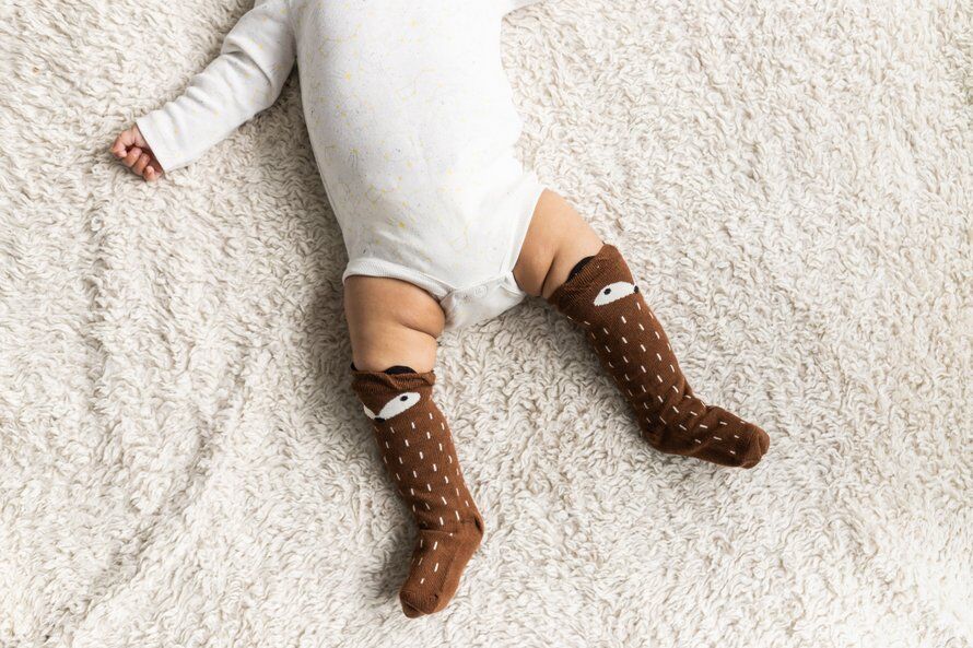 Illustratie bij: Deze sokjes zijn ideaal voor je baby