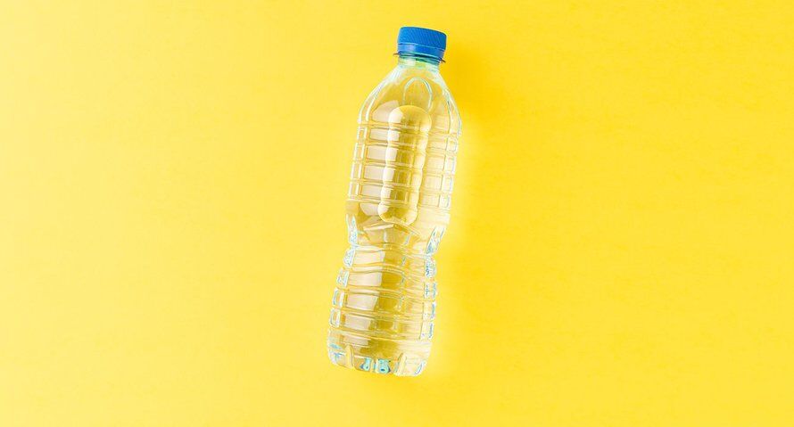 dat ging ff mis waterflesje dochter per ongeluk wijn