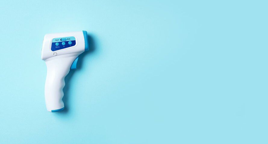 kind ziek thermometers