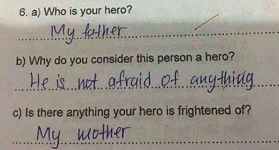 kinderen deden hun best