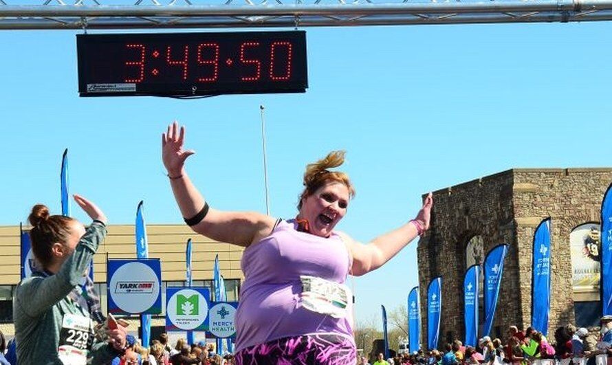 Illustratie bij: Moeder met overgewicht doet mee aan triathlon: ‘Ik wil het goede voorbeeld geven’