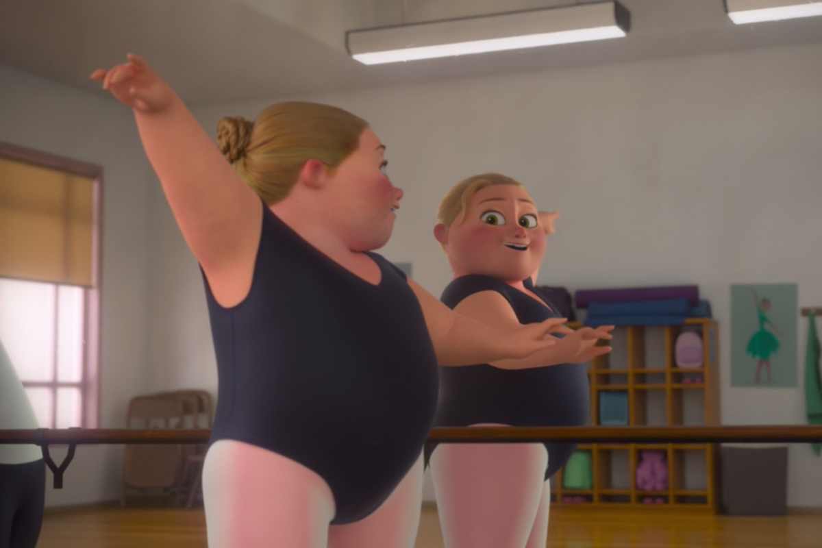 Illustratie bij: Lovende reacties op korte Disney-film met plussize ballerina: ‘Dit had ik als klein meisje willen zien’