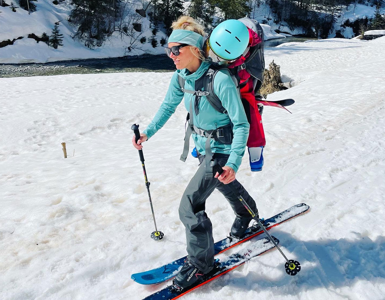 Illustratie bij: Verhuisd naar Oostenrijk: ‘Zelfs zwanger ging ik nog offpiste skiën’
