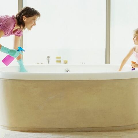 Illustratie bij: 5 loeihandige tips voor het schoonmaken van de badkamer