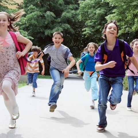 Illustratie bij: Kwartiertje rennen op school tijdens The Daily Mile