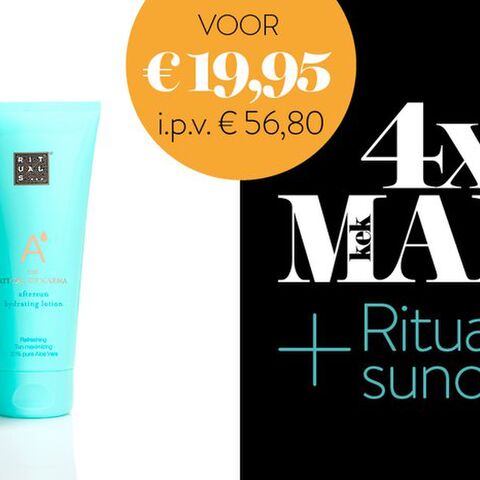 Illustratie bij: 4x Kek Mama + Rituals suncare-set voor maar €19,95