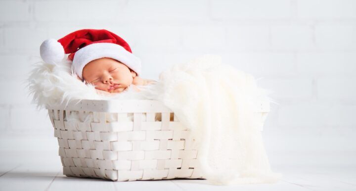 Dít zijn de leukste babynamen geïnspireerd op kerst