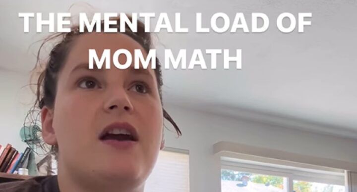Zó herkenbaar: moeder legt de term 'mom math' uit in viral video