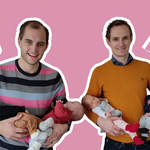 Tweelingpapa Dick: ‘Dit voorkomt dat je met je slaperige hoofd met een huilende baby op je arm over een traphekje struikelt’