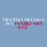 De juf: ‘Bij het naar huis gaan laat Rick eindelijk zien wat hij de hele dag in zijn vuistje had verstopt’