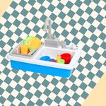 Deze speelgoed-gootsteen van Action (met echt water!) gaat viral en kost niks