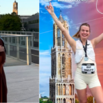 Zwanger én een halve marathon lopen, Charlotte (29) deed het: ‘Bij de finish kwam pas het besef’
