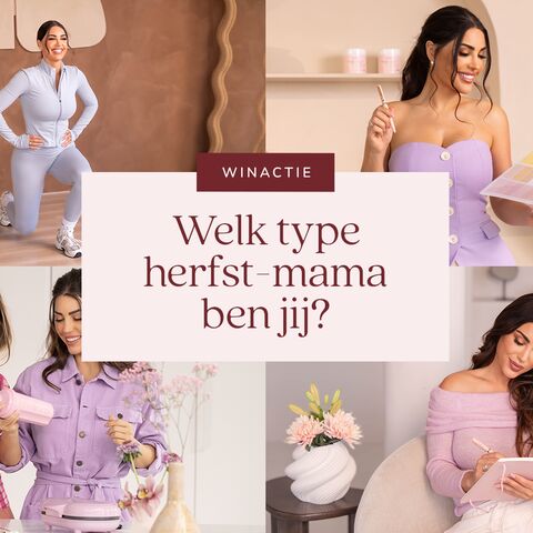 Illustratie bij: Winactie: welke herfst-mama ben jij? Ontdek jouw type en win een Cabau Self-care Pack!