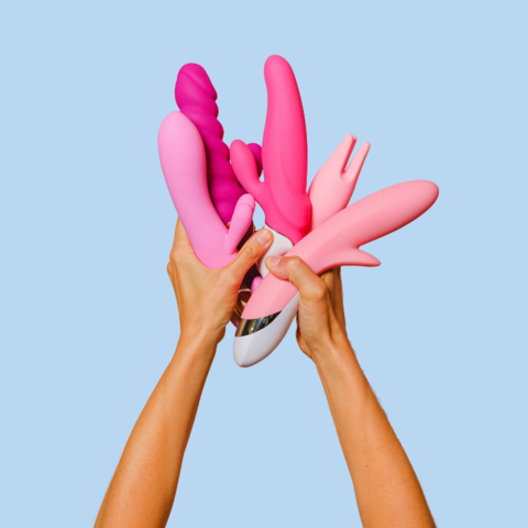 Illustratie bij: Amy is moeder van twee: ‘Ik geef thuis geregeld dildo-party’s’