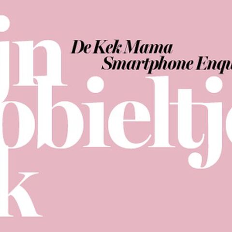 Illustratie bij: Bijna 40% van de moeders is verslaafd aan haar mobiel