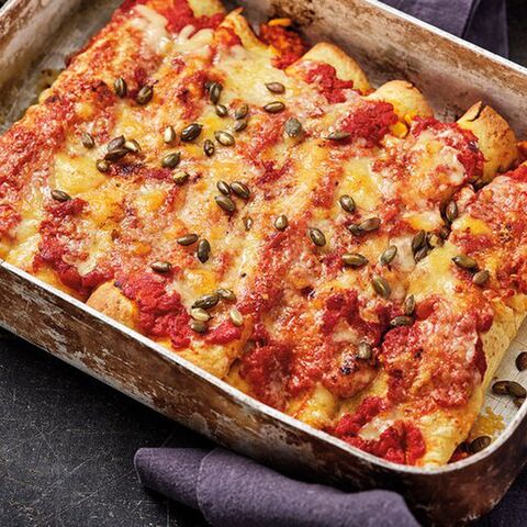 Illustratie bij: Restjes in je koelkast? Maak er déze verrukkelijke enchilada’s mee