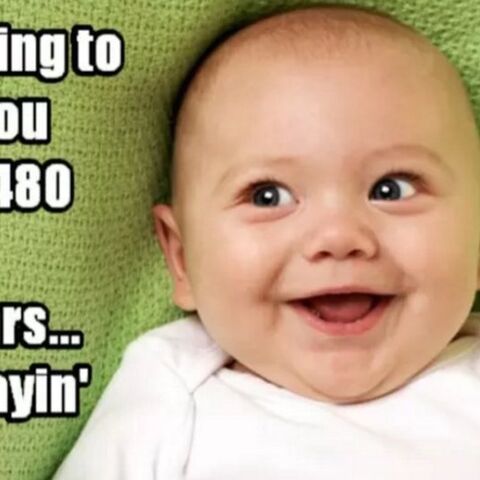 Illustratie bij: Je ligt onder de tafel van het lachen: 11x geestige ‘memes’ van baby’s