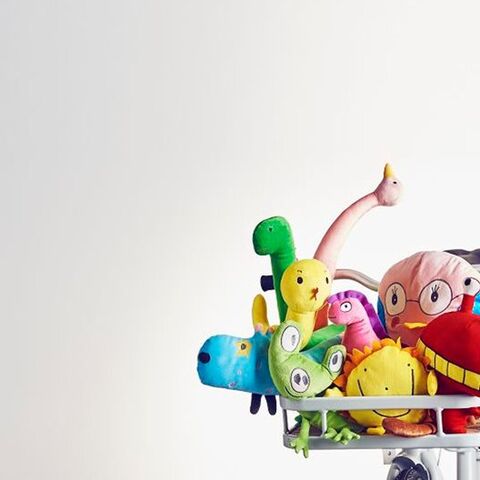 Illustratie bij: IKEA maakt knuffels van kindertekeningen