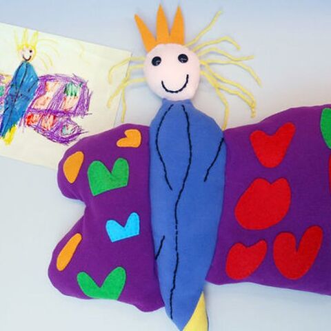 Illustratie bij: Deze moeder maakt knuffels van kindertekeningen van jouw kind