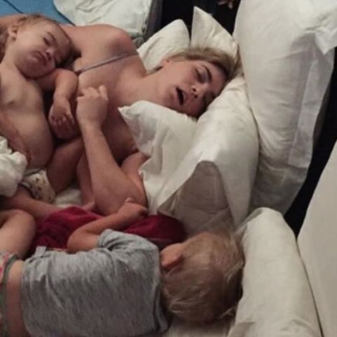 Illustratie bij: Moeder krijgt commentaar op co-sleeping en bijt van zich af