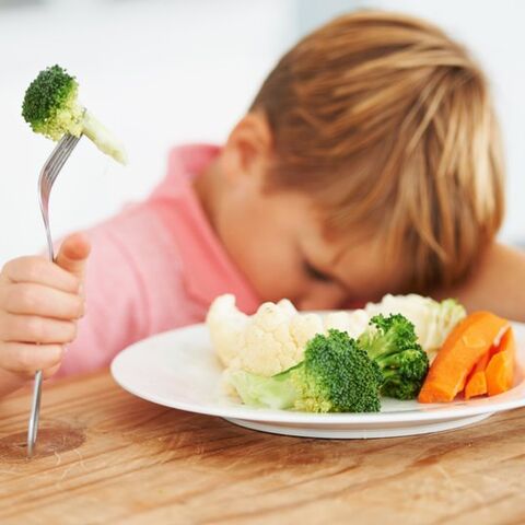 Illustratie bij: Onderzoek: 50% van de kinderen eet te weinig groente