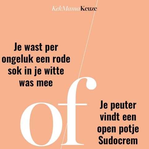 Illustratie bij: 6x Kek Mama dilemma’s