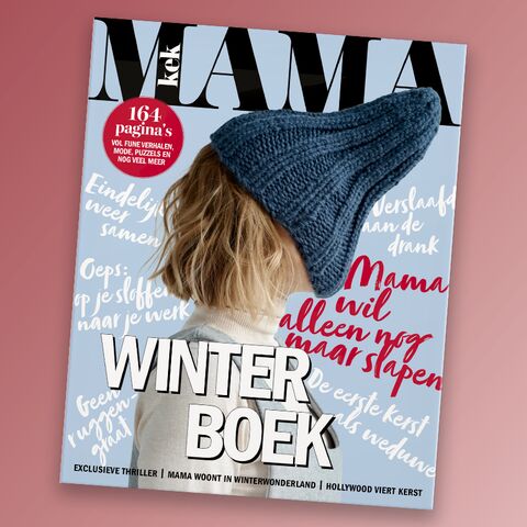 Illustratie bij: Hebben: het bomvolle Kek Mama Winterboek ligt nu in de winkel