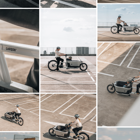 Illustratie bij: WIN: PREMIUM BAKFIETS- CARQON t.w.v. €6173