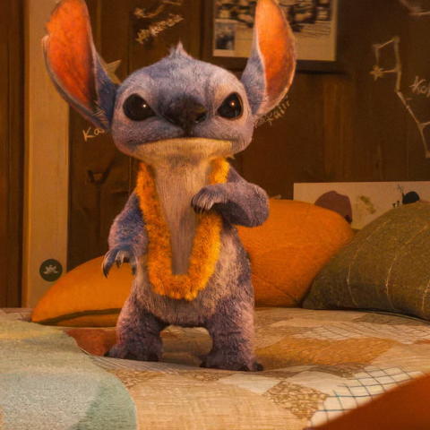 Illustratie bij: Movie night! Dit zijn de eerste beelden van de live-action Lilo & Stitch film
