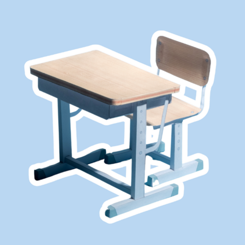 schoolbankje