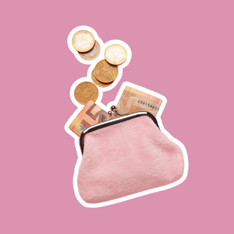 Illustratie bij: Nina: ‘Ik kreeg een Tikkie van mijn zusje, voor het oppassen op haar neefje en nichtje’