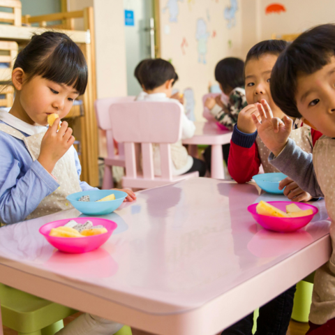 kinderen school eten obsesitas