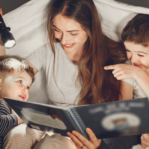 moeder voorlezen kinderen type C moeder
