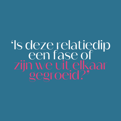 Illustratie bij: Relatiedip of tijd om uit elkaar te gaan? Deze relatietherapeut vertelt het je