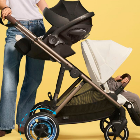 Illustratie bij: Win! De nieuwe e-Gazelle S kinderwagen van CYBEX