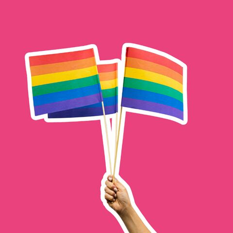 Illustratie bij: Sira: ‘Mijn hart smolt toen mijn kleuter vertelde waarom ze graag een regenboogvlag wilde’