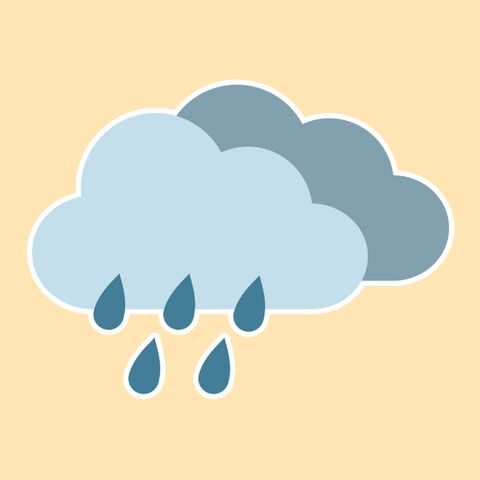 donkere wolk, depressie, seizoen, herfst