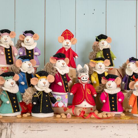 Illustratie bij: Spoiler alert: Sinterklaas krijgt versterking en wel van deze… muizen!