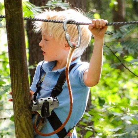 Illustratie bij: Avontuur in de bomen: 5 klim­bossen met Kekke korting
