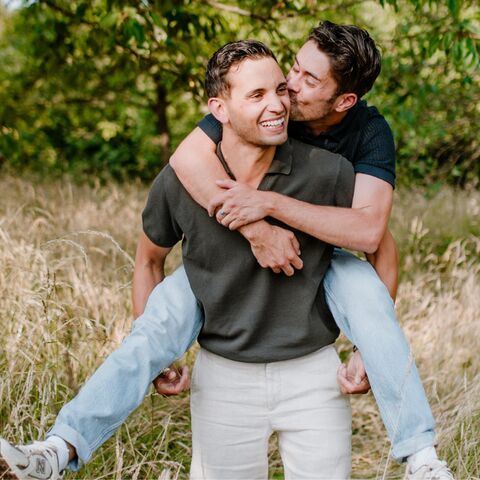 Illustratie bij: Wenspapa’s Guy en Ingmar: ‘We hopen dat iemand ons pad kruist die zegt: dit wil ik voor jullie doen’