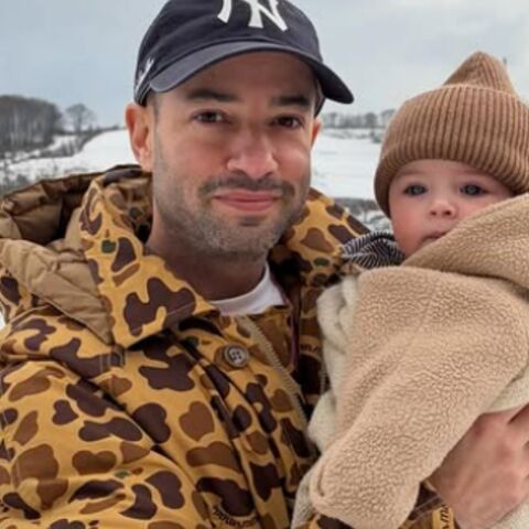 Illustratie bij: Sleeën naar school en sneeuwpoppen bouwen: zo genieten BN’ers met hun kinderen van de sneeuw