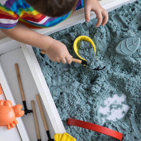 Illustratie bij: Let op: staatssecretaris raad alle ouders af om speelzand te gebruiken