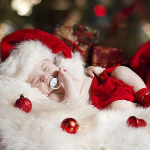 Illustratie bij: 14x veel te schattige kerstfoto’s van baby’s