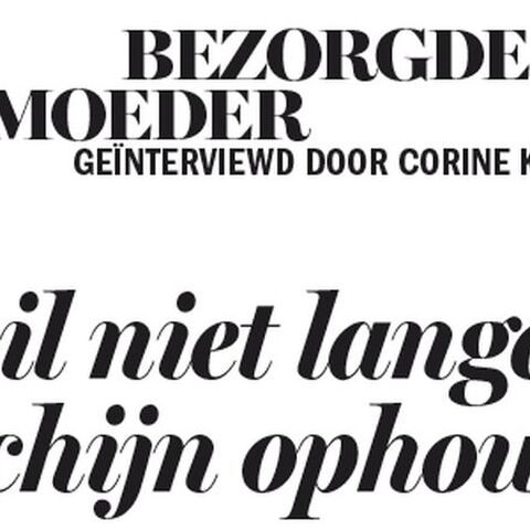 Illustratie bij: Bezorgde moeder