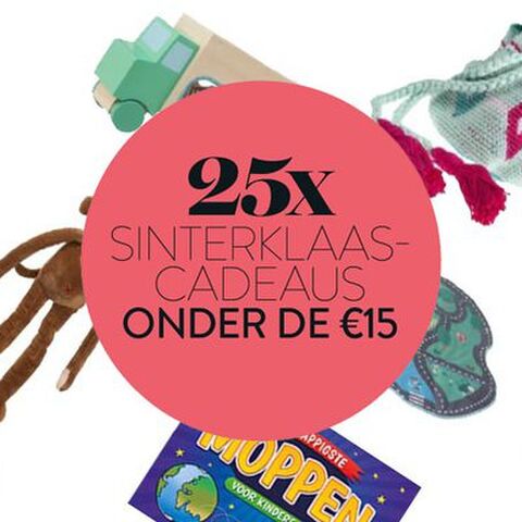 Illustratie bij: 25x Sinterklaascadeaus onder de €15